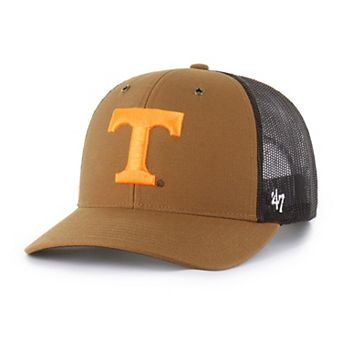 Unisex Carhartt x '47 Brown Tennessee Volunteers Trucker Adjustable Hat