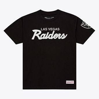 Men's Mitchell & Ness Black Las Vegas Raiders Head Coach Classic T-Shirt