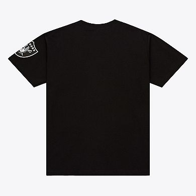 Men's Mitchell & Ness Black Las Vegas Raiders Head Coach Classic T-Shirt
