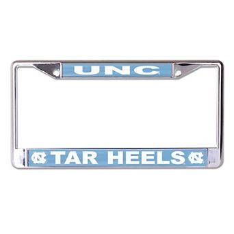 WinCraft North Carolina Tar Heels S/L Team Color Covered Metal License Plate Frame