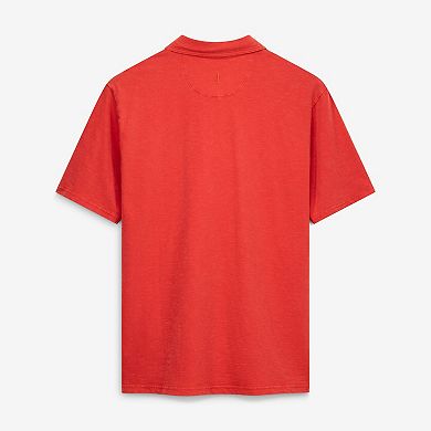 Men's johnnie-O Red New England Patriots Throwback Coastal Wash Polo