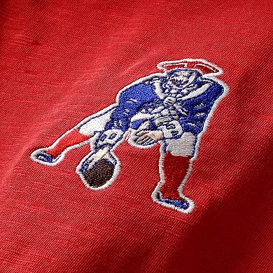 Men's johnnie-O Red New England Patriots Throwback Coastal Wash Polo