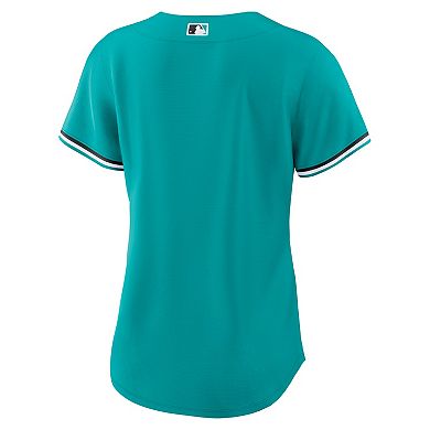 Women's Nike Teal Miami Marlins Alternate Replica Jersey