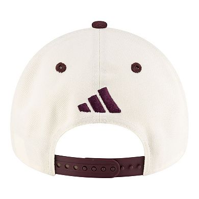 Men's New Era Cream Texas A&M Aggies 9FORTY A-Frame Adjustable Hat