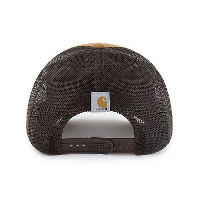 Men's Carhartt x '47 Brown Utah Mammoth Trucker Adjustable Hat