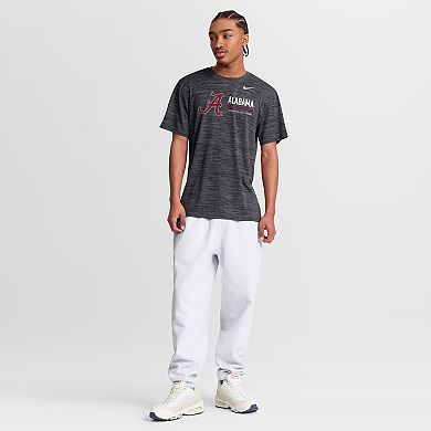 Men's Nike Anthracite Alabama Crimson Tide Sideline Velocity Dri-FIT T-Shirt