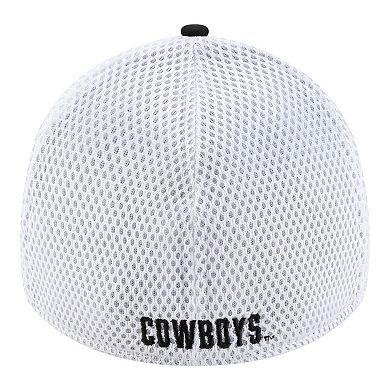 Men's New Era Black/White Oklahoma State Cowboys 39THIRTY Flex Hat