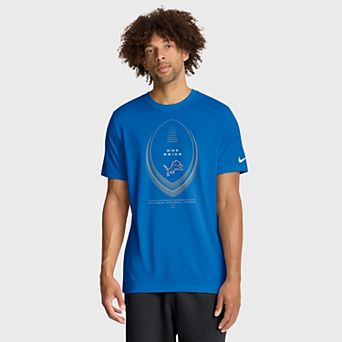 Men's Nike Blue Detroit Lions Legend Icon Dri-FIT T-Shirt