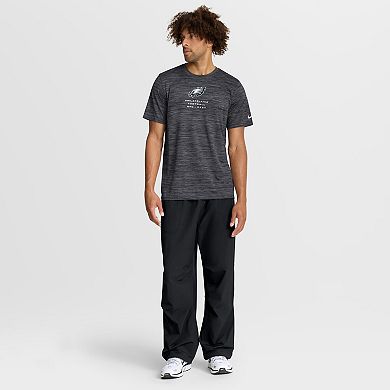 Men's Nike Anthracite Philadelphia Eagles Velocity Ball Carrier Dri-FIT T-Shirt