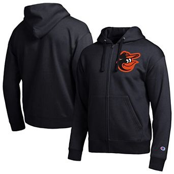 Men's Champion Black Baltimore Orioles All-Star Full-Zip Hoodie