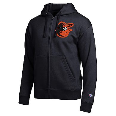 Men's Champion Black Baltimore Orioles All-Star Full-Zip Hoodie
