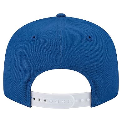 Men's New Era Royal Indianapolis Colts Core Team Script 9FIFTY Snapback Hat