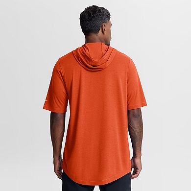 Men's Nike Orange Cincinnati Bengals Tri-Blend Hooded T-Shirt