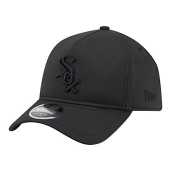 Men's New Era Black Chicago White Sox Injection Apex 9FORTY Adjustable Hat