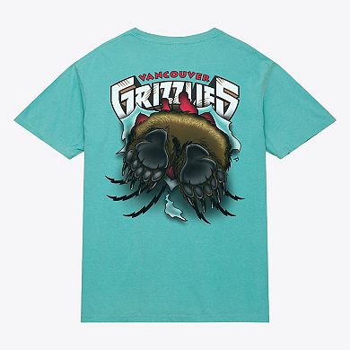 Men's Mitchell & Ness Turquoise Vancouver Grizzlies Breakthrough T-Shirt