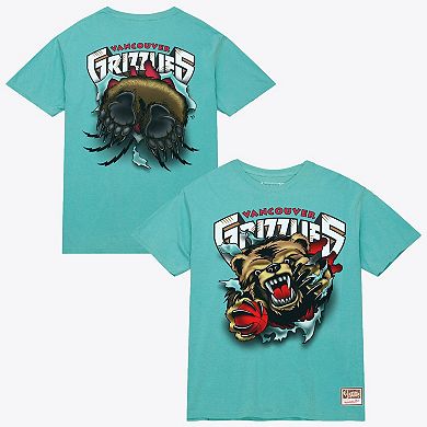 Men's Mitchell & Ness Turquoise Vancouver Grizzlies Breakthrough T-Shirt