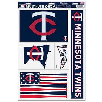 WinCraft Minnesota Twins Primary 11'' x 17'' Multi-Use Decal Sheet