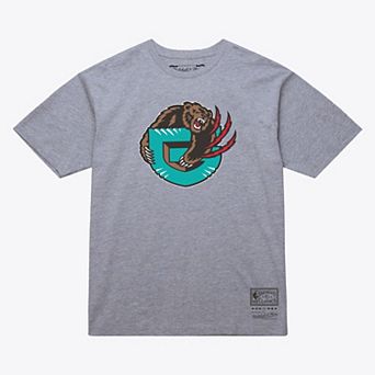Unisex Mitchell & Ness Heather Gray Vancouver Grizzlies Hardwood Classics Arch T-Shirt