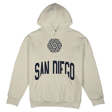 Unisex Stadium Essentials Sand San Diego FC Surrender Hoodie