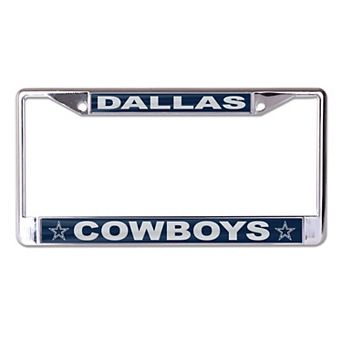 WinCraft Dallas Cowboys Team Logo S/L Metal License Plate Frame