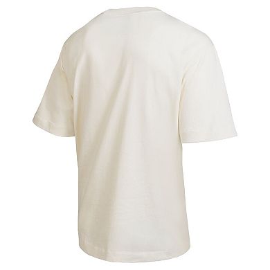 Men's Champion Cream Chicago Cubs Traditions Two Locations T-Shirt