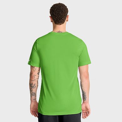 Men's Nike Neon Green Seattle Seahawks Legend Icon Dri-FIT T-Shirt