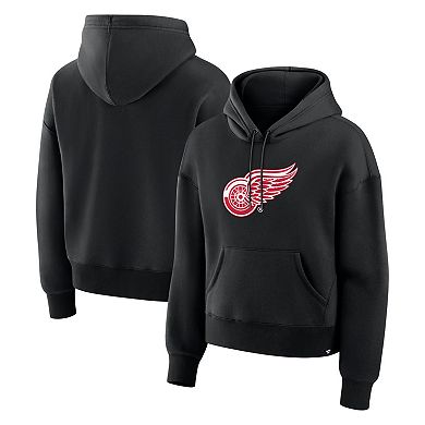 Women's Fanatics Black Detroit Red Wings Hoodie