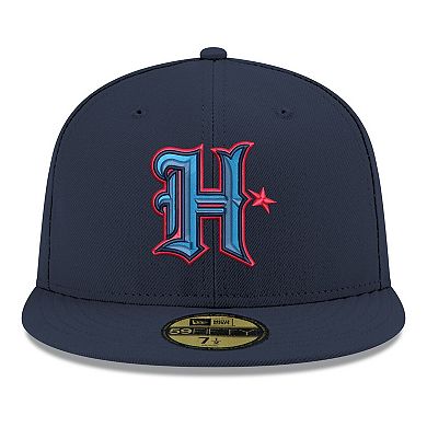 Men's New Era Navy Houston Texans 59FIFTY Fitted Hat