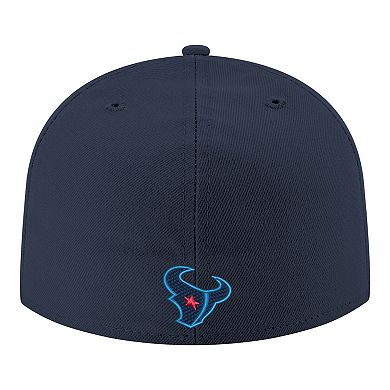 Men's New Era Navy Houston Texans 59FIFTY Fitted Hat
