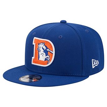 Men's New Era Royal Denver Broncos 9FIFTY Snapback Hat