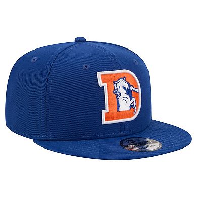 Men's New Era Royal Denver Broncos 9FIFTY Snapback Hat