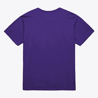 Unisex Mitchell & Ness Purple Toronto Raptors Hardwood Classics Arch T-Shirt