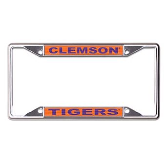 WinCraft Clemson Tigers Printed Primary Metal License Plate Frame