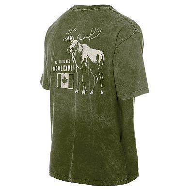 Men's New Era Olive Toronto Blue Jays 2026 Armed Forces Day T-Shirt