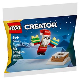 LEGO Creator Christmas Chimney Fun with Santa 30692 Building Kit (60 Pieces)