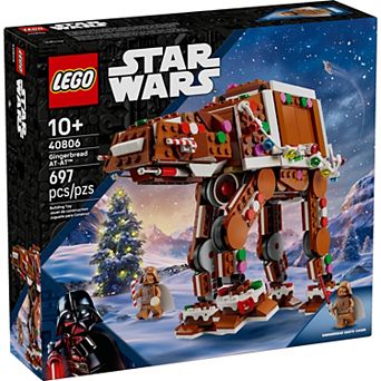 LEGO Star Wars Gingerbread AT-AT Walker 40806 Building Kit (697 Pieces)