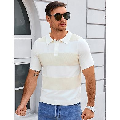 Mens Short Sleeve Casual Pullover Comfortable