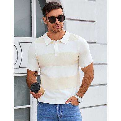 Mens Short Sleeve Casual Pullover Comfortable