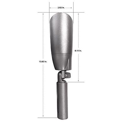 Feit OneSync Dusk to Dawn Solar Powered LED Nickel Spotlight