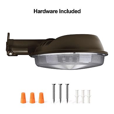 Feit LED Dusk to Dawn Hardwired LED Bronze Area Light