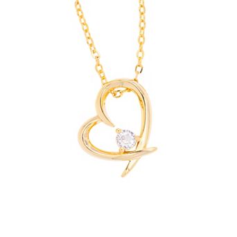 Traditions Jewelry Company Birthstone Collection Heart Pendant Necklace