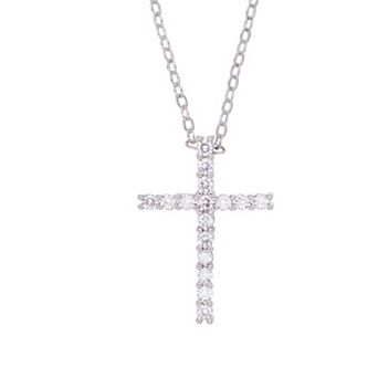 Traditions Jewelry Company Birthstone Collection Cross Pendant Necklace