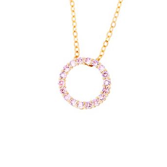 Traditions Jewelry Company Birthstone Collection Circle Pendant Necklace