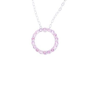 Traditions Jewelry Company Birthstone Collection Circle Pendant Necklace