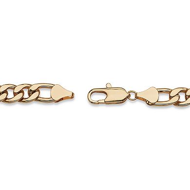 Figaro-Link Necklace in Yellow Goldtone 24"