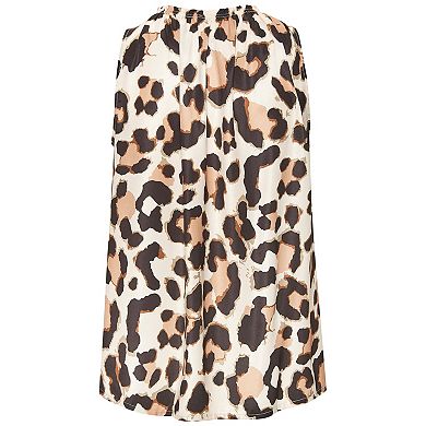Lascana Women's High Neck Sleeveless Blouse