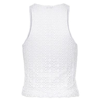 Lascana Women's Lace V-Neck Top