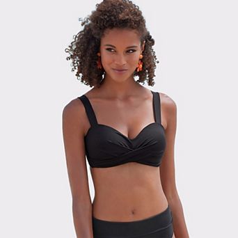 Lascana Women's Full Coverage Bikini Top