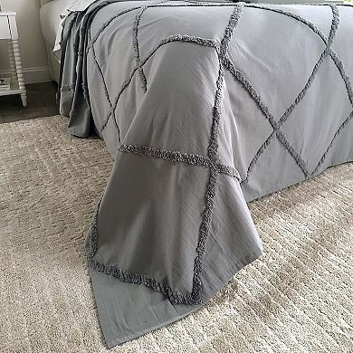 BrylaneHome Eva Chenille Bedspread Set
