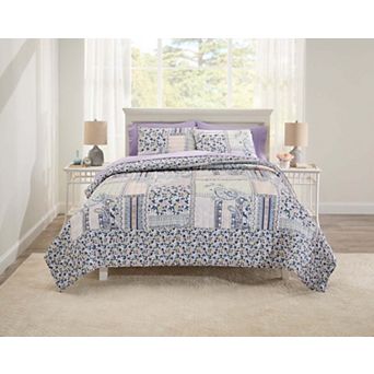 BrylaneHome Patchwork Bedspread